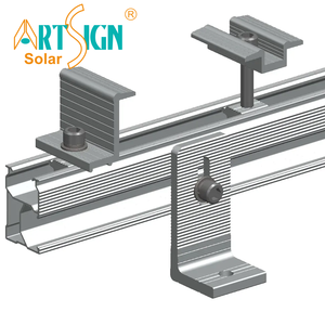 Dấu hiệu nghệ thuật sóng mái Anodizing nhôm <span class=keywords><strong>L</strong></span> Chân bảng điều khiển năng <span class=keywords><strong>l</strong></span>ượng mặt trời gắn khung năng <span class=keywords><strong>l</strong></span>ượng mặt trời mái móc gắn móc áo bu <span class=keywords><strong>l</strong></span>ông - Product Image 1