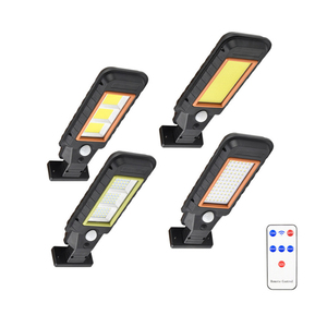 Lampadaire solaire LED avec capteur de mouvement intégré, étanche, éclairage extérieur pour cour, IP65, pour jardin, route, lumière puissante - Product Image 1