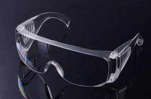 大型エリア安全ゴーグル透明色防しぶき傷防止霧保護メガネ - Product Image 2