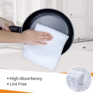 Serviette de <span class=keywords><strong>Cuisine</strong></span>/Main Gaufre Unie à Sublimation en Polyester 400 GSM, Offre Spéciale, Vierge pour Impression par Sublimation à Chaud - Product Image 4
