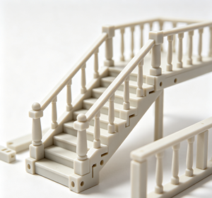 Échantillons de pièces structurelles pour maquettes architecturales personnalisées, service de prototypage sur mesure de modules miniatures en plastique pour bâtiments - Product Image 4