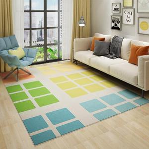 Tapis rectangulaire en fausse fourrure de cachemire inspiré de la dopamine, en fibre de polyester, design contemporain, pour salon, chambre, hôtel - Product Image 4