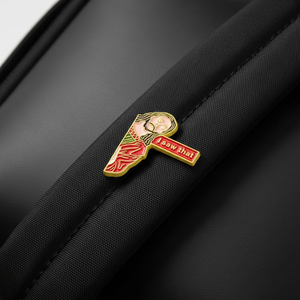 Badge en métal personnalisé, design de <span class=keywords><strong>personnage</strong></span> de dessin animé, je l'ai vu, lettre anglaise personnalisée, badge en métal créatif - Product Image 5