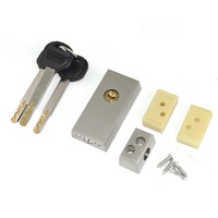 Serrures de porte à cadre en aluminium à prix d'usine, loquet de porte extérieure à encastrer