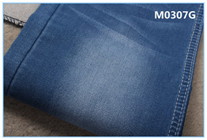 Doble desgaste denim Pantalones vaqueros de tela de peso ligero de alta calidad costo eficaz y mejor venta - Product Image 4