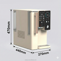 Distributeur d'eau électrique tout-en-un chaud et froid avec filtre RO et chauffage instantané pour la maison, le bureau, les restaurants, les hôtels, les bars à café et à thé