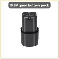 Batterie lithium-ion 16,8 V pour outil électrique, 1300 mAh, remplacement pour perceuse sans fil, polisseuse
