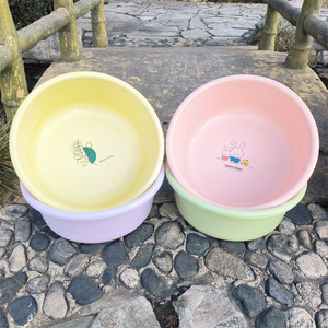 Bañera Redonda de Plástico, Profunda, de Color Mixto, para Uso Doméstico, Lavado de Ropa y Baño - Product Image 4