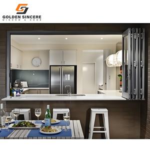 GS หน้าต่างอลูมิเนียมกันน้ำพับได้สำหรับห้องครัวกลางแจ้ง - Product Image 2