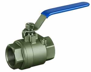 Válvula de Bola de Rosca Hembra COVNA DN40 para Pedidos Urgentes, CW617N, Acero Inoxidable 316L, Manija de Bloqueo, Opciones de Acero Inoxidable/Latón/UPVC - Product Image 3