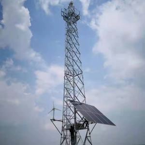 Мачта связи Shenghong 20-50 м, оцинкованная горячим способом, стальная, сертифицированная ISO9001, с молниезащитой для базовых станций - Product Image 4