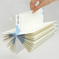 Fabricante reutilizable para hacer la lista Kawaii Anime Sticky Notes transparente forrado personalizado Sticky Notes Paper Memopad