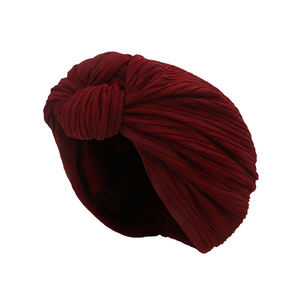 Gorro elegante <span class=keywords><strong>para</strong></span> la cabeza <span class=keywords><strong>para</strong></span> mujer, turbante con nudo grande <span class=keywords><strong>para</strong></span> fiesta de boda, venta al por mayor, <span class=keywords><strong>para</strong></span> mujer, en el día de hoy - Product Image 5