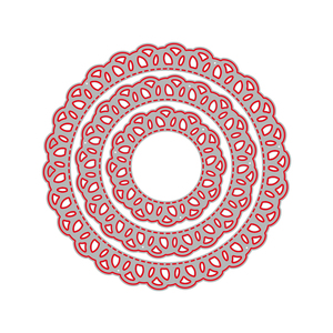 Fustelle in Acciaio <span class=keywords><strong>HCS</strong></span> per Taglio, Stile Antico Intagliato e Inciso, con Stampa a Gravure per Macchine da Taglio, Marca KAMEI - Product Image 5