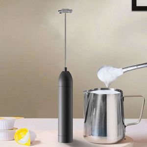 Wholesale <b>Battery</b> Operated Automatic Hand Milk Frother Electric Milk Frother With Coffee and Tea - Product Image 2