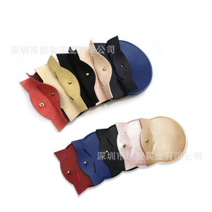 Sac de rangement personnalisé en cuir pour écouteurs, organiseur de câbles de données pour écouteurs, porte-monnaie, cadeau gratuit. - Product Image 5