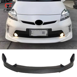 Pour <span class=keywords><strong>Toyota</strong></span> <span class=keywords><strong>Prius</strong></span> 2008-2014 diffuseur de pare-chocs à lèvre avant Bodykit becquet ABS matière plastique pièces de voiture - Product Image 2