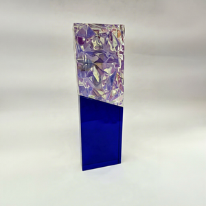 New Design Rainbow Star Crystal Glass Awards <b>Plaque</b> <b>Trophy</b> MH-NJ0360 Minghuang TV & Movie Character Polished Fashion Trend - Product Image 2