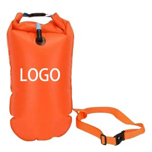 Bouée de sauvetage gonflable en PVC durable et étanche avec logo personnalisé, pour la natation en eau libre, cadeau promotionnel pour enfants - Product Image 1
