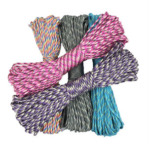 Paracord Duradero y Colorido al por Mayor, de 7 Hilos, Herramienta Multifunción de Supervivencia para 31 Metros/Rollo, para Campismo al Aire Libre y Bricolaje - Product Image 3