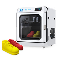 Distributeurs recherchés : Imprimante 3D MD-400D IDEX à double extrudeur grand format pour chaussures, compatible Filamento PETG, ABS, TPU, PLA
