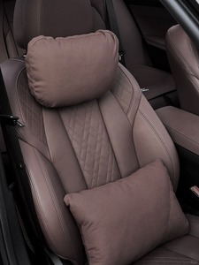 <span class=keywords><strong>Coussin</strong></span> de siège de voiture universel de luxe haut de gamme en cuir de qualité supérieure avec soutien lombaire et <span class=keywords><strong>appui</strong></span>-tête pour la nuque - Product Image 2