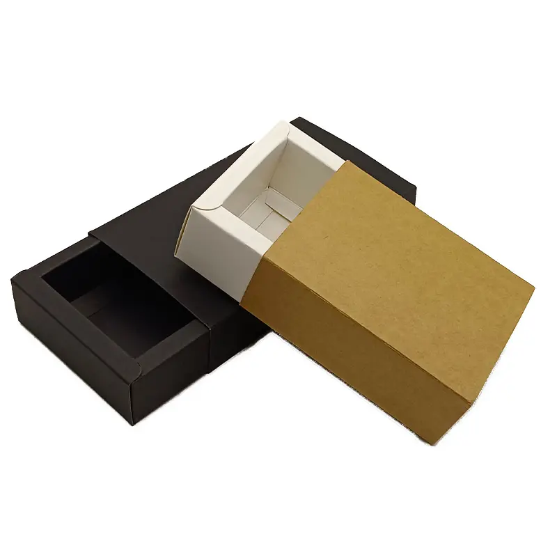 Gold Drawer Package Case Custom Pre Roll Drawer Slide Open Box With Handle/candle/Chocolate/tea Sachet Boxes