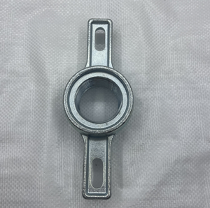 Регулируемая кованая гайка, используемая для строительных лесов, опорный домкрат 48 мм, оцинкованный - Product Image 3