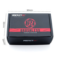 ROCKET-RC 1212 3500KV DC 25A ESC Étanche Sans Capteur Brushless Mini24 1/16 1/18 1/24 Voiture RC Crawler Escalade Drift en Plastique