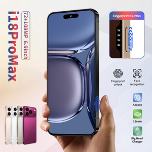 18 PRO MAX 5G Octa Core HD หน้าจอ 120Hz ระบบปฏิบัติการ Android 15 LTE หน่วยความจำ 16+1TB กล้อง 108MP หน้าจอ OLED 7.3 นิ้ว รองรับซิมคู่ สมาร์ทโฟน - Product Image 6