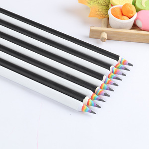ดินสอสีรุ้งห่อด้วยกระดาษ HB แบบกำหนดเอง - Product Image 1