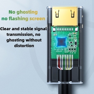 Premium haute résolution 4K @ 60Hz Type C vers <span class=keywords><strong>HDMI</strong></span> 1080p HD tv câble adaptateur <span class=keywords><strong>USB</strong></span> vers <span class=keywords><strong>HDMI</strong></span> mâle vers <span class=keywords><strong>femelle</strong></span> pour moniteur projecteur - Product Image 3