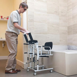 Silla de transferencia de elevación de pacientes portátil para seguridad en el baño, equipo auxiliar para el cuidado de ancianos, suministros de terapia de rehabilitación - Product Image 5