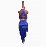 Vestido de Baile Latino Sexy para Mujer, Traje de Competición, Falda de Baile de Salón, Ropa de Escenario, Novedad 2025, Superventas