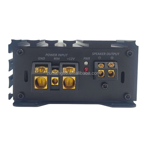 Amply xe hơi Class D Monoblock 12V công suất RMS với bộ lọc tần số, amply subwoofer đơn kênh, vỏ nhôm, dịch vụ OEM - Product Image 3