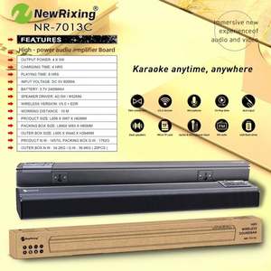 <span class=keywords><strong>NEWRIXING</strong></span> NR-7013C สินค้าใหม่คาราโอเกะลำโพง2023ผู้ขายที่ดีที่สุดสตูดิโอแบบพกพาลำโพง Bt - Product Image 3