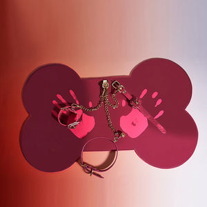 Juego <span class=keywords><strong>de</strong></span> Almohadillas para Pies con <span class=keywords><strong>Cambio</strong></span> <span class=keywords><strong>de</strong></span> Temperatura, Juguete <span class=keywords><strong>de</strong></span> Restricción para <span class=keywords><strong>Parejas</strong></span>, Juguete <span class=keywords><strong>de</strong></span> Ataduras, Divertido Juguete con Lazo y Borla, Juguete Colgante para el Cuello, Juguetes para Adultos - Product Image 4