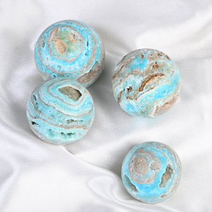 High Quality Polished Stone <b>Ball</b> Hemimorphite Sphere for Home Decoration - Product Image 4
