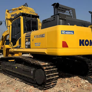 Pelle d'occasion bon marché de haute qualité Komatsu PC450 45 tonnes PC400 Grande pelle d'occasion avec moteur d'origine EPA Excavatrice d'occasion - Product Image 1