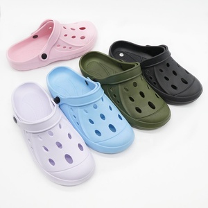 Sepatu <span class=keywords><strong>Clogs</strong></span> Taman Unisex Model Normal Polos untuk Pria, Sepatu Mules <span class=keywords><strong>EVA</strong></span>, Sepatu Taman Dewasa Berbahan <span class=keywords><strong>EVA</strong></span> yang Bernapas - Product Image 1