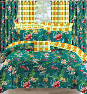 Parure de <span class=keywords><strong>Lit</strong></span> de Luxe Africaine 10 Pièces en Coton Imprimé Moderne, <span class=keywords><strong>Taille</strong></span> King, Collection Complète pour Literie Maison 3 <span class=keywords><strong>Places</strong></span> - Product Image 3