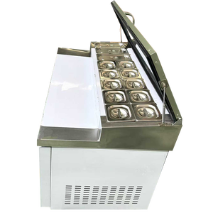 Ticari Salata Hazırlık Masası Soğutmalı Restoran Salata Malzemesi Tezgahı Soğutmalı Hava Soğutmalı Çalışma Tezgahı - Product Image 3