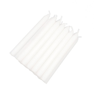 Bâton à cire en paraffine blanche, bougie bon marché pour dîner de ménage à la vente - Product Image 4