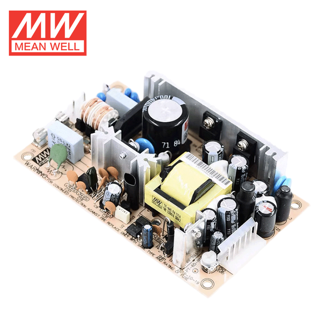Original Mean Well PT-45 Series 45W Switching Power Supply Triple Output Switching Power Supply Voltages -15V/-12V/5V/12V
