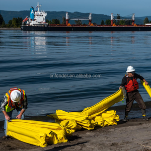 Offshore <span class=keywords><strong>PVC</strong></span> bọt đầy nổi dầu bùng nổ với mạnh mẽ chống ăn mòn cho nhiên liệu tràn ô nhiễm Ngăn chặn hàng rào cổ - Product Image 5