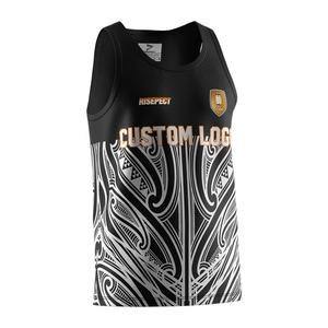 Camisetas sin mangas personalizadas con logo para entrenamiento, camisetas vintage de <span class=keywords><strong>España</strong></span>, camisetas de <span class=keywords><strong>rugby</strong></span>, camisetas de fitness y chalecos. - Product Image 3