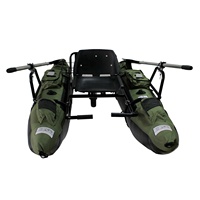 Bateau pneumatique avec roues de transport