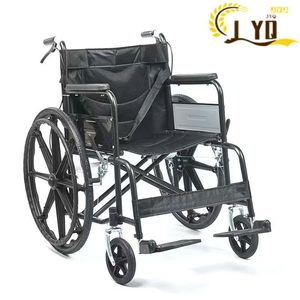 Fauteuil roulant manuel ultraléger pliable, avec fonction de toilette intégrée, pour personnes âgées et paralysées, chariot de marche léger et portable - Product Image 3