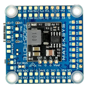 ขายส่ง Matek MATEKSYS H7A3-SLIM STM32H7A3RIT6 ชุดควบคุมการบินในตัว ICM42688P 2~8S SPL06-001 Baro AT7456E OSD - Product Image 6