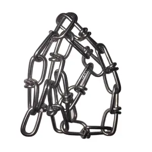 Galvanised DIN 5686 Double Loop Dog Chain